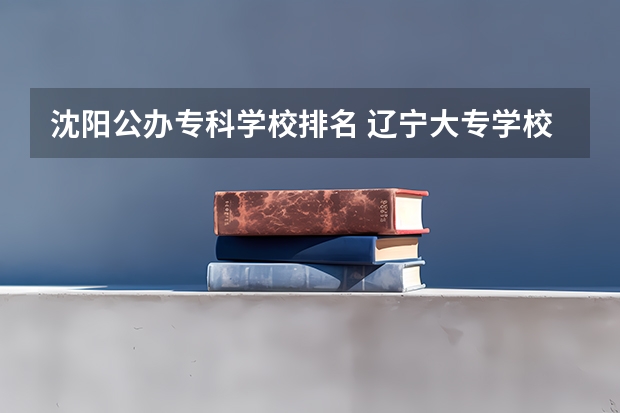 沈阳公办专科学校排名 辽宁大专学校排行榜