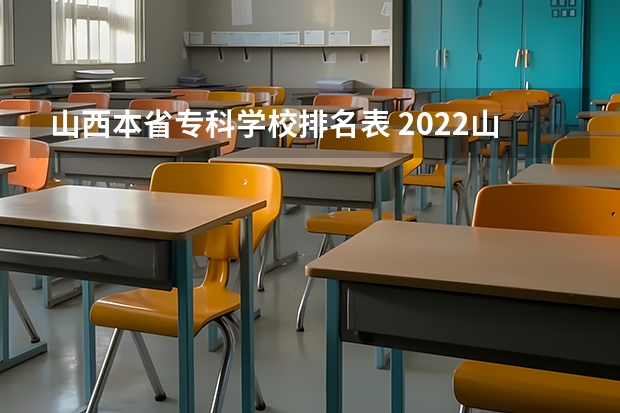 山西本省专科学校排名表 2022山西大专学校排名前十