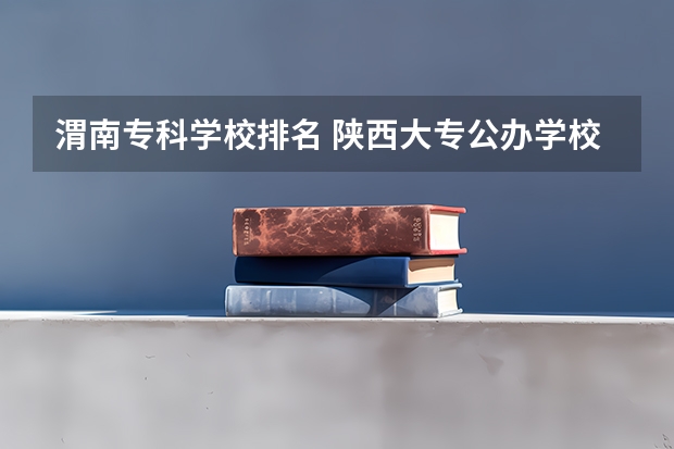 渭南专科学校排名 陕西大专公办学校排名