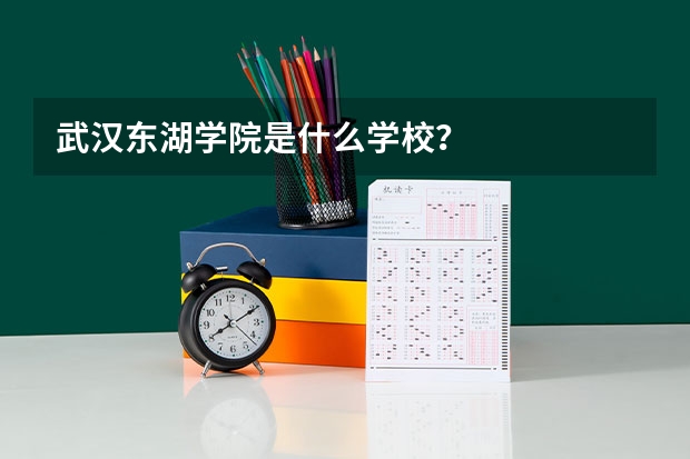 武汉东湖学院是什么学校？