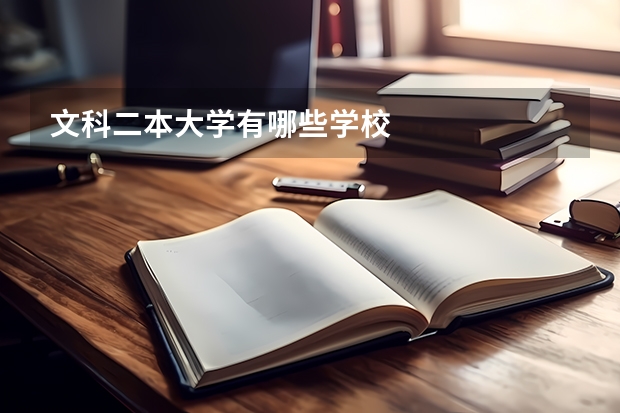 文科二本大学有哪些学校