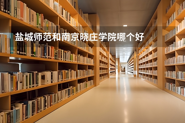 盐城师范和南京晓庄学院哪个好