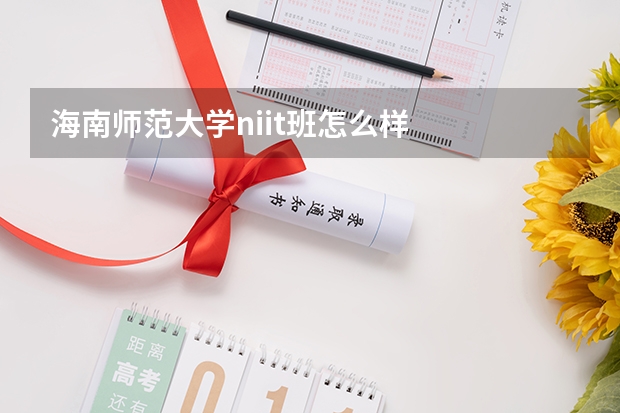 海南师范大学niit班怎么样