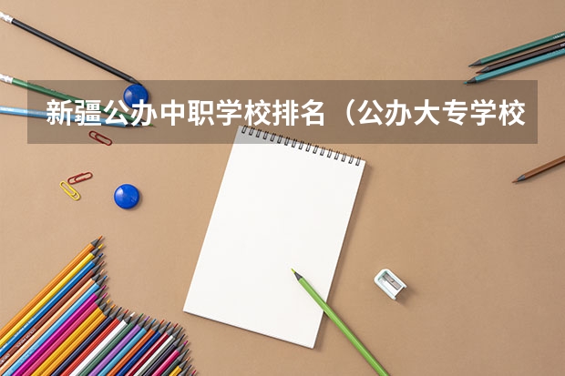 新疆公办中职学校排名（公办大专学校推荐）