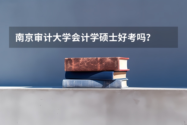 南京审计大学会计学硕士好考吗？