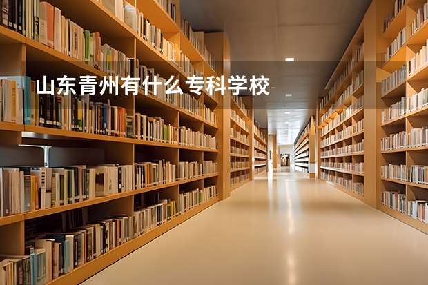 山东青州有什么专科学校