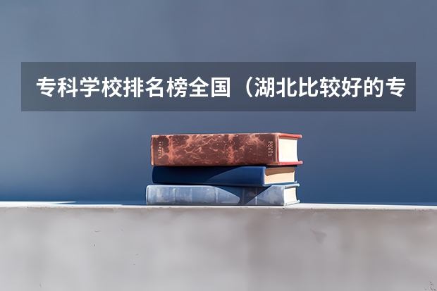 专科学校排名榜全国（湖北比较好的专科学校排名）